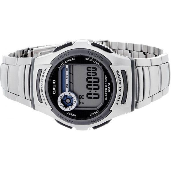 Casio Casio Illuminator W-213D-1A , наручные мужские часы фото под углом