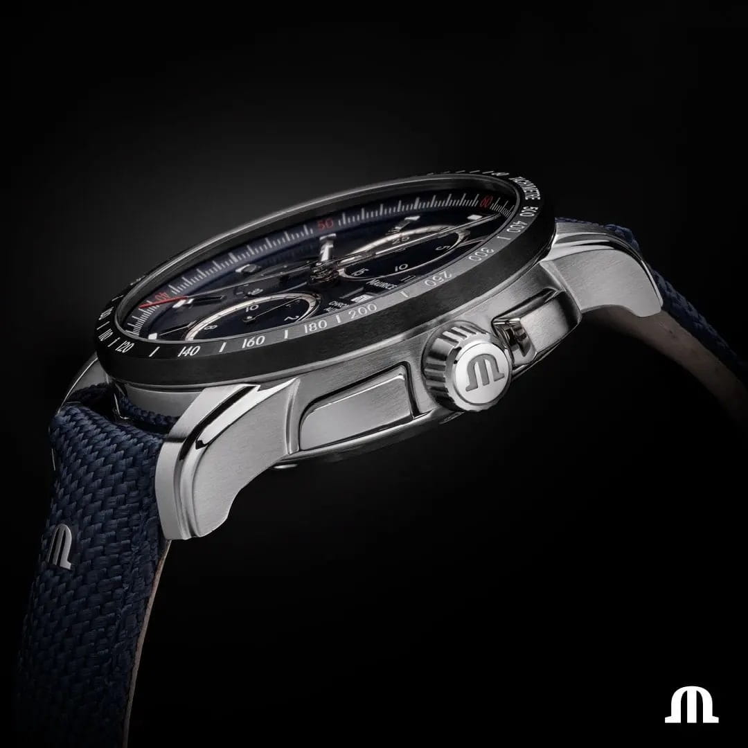 Maurice Lacroix Maurice Lacroix Pontos Chronograph 43mm PT6038-SSL24-430-4 , наручные мужские часы фото под углом