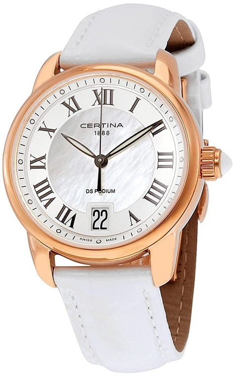 Certina Certina DS Podium C025.210.36.118.00 женские часы перламутровый циферблат на запястье
