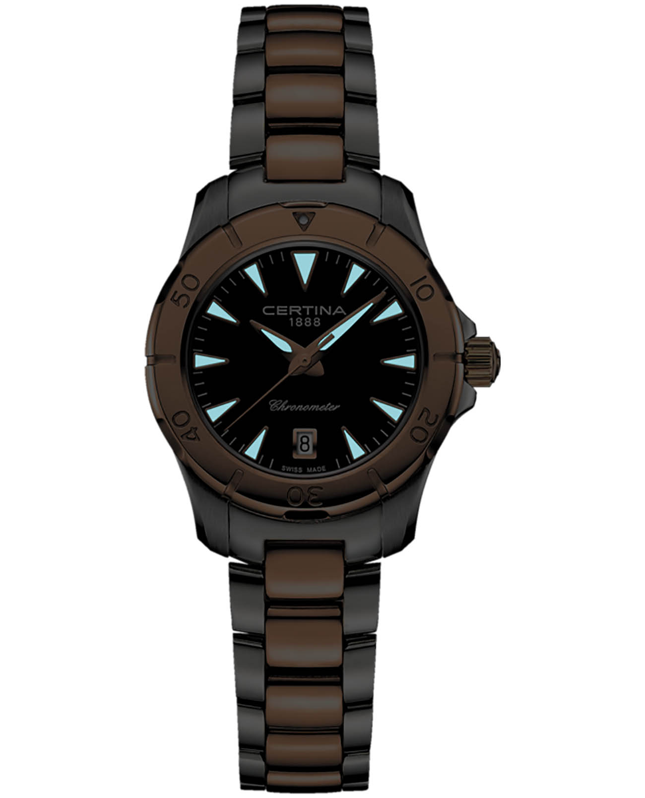 Certina Certina DS Action Lady C032.951.22.081.00 DS Action, наручные женские часы фото под углом