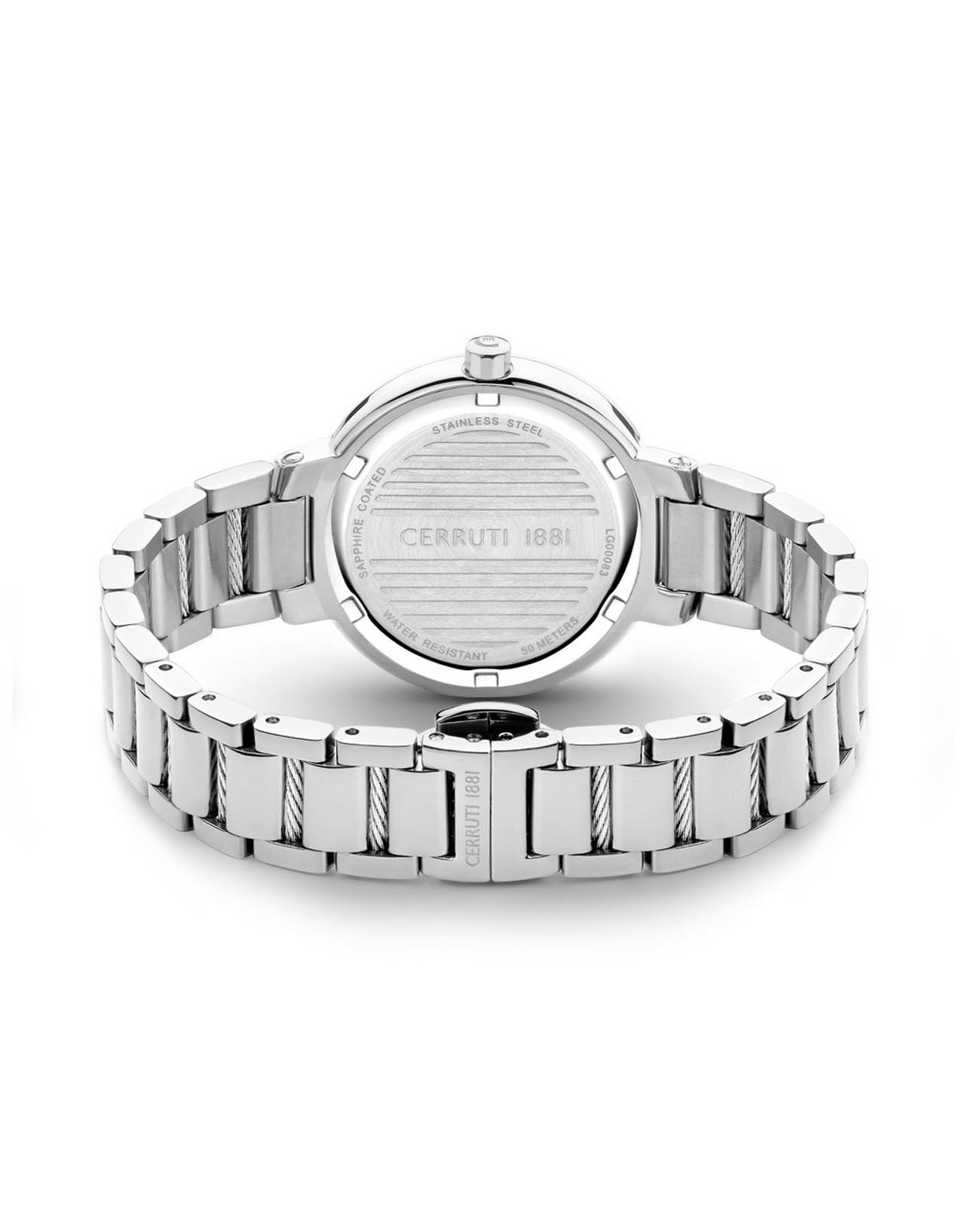 Cerruti 1881 Cerruti 1881 Gardena CIWLG0008304,  франция женские часы на браслете нержавеющая сталь боковой вид