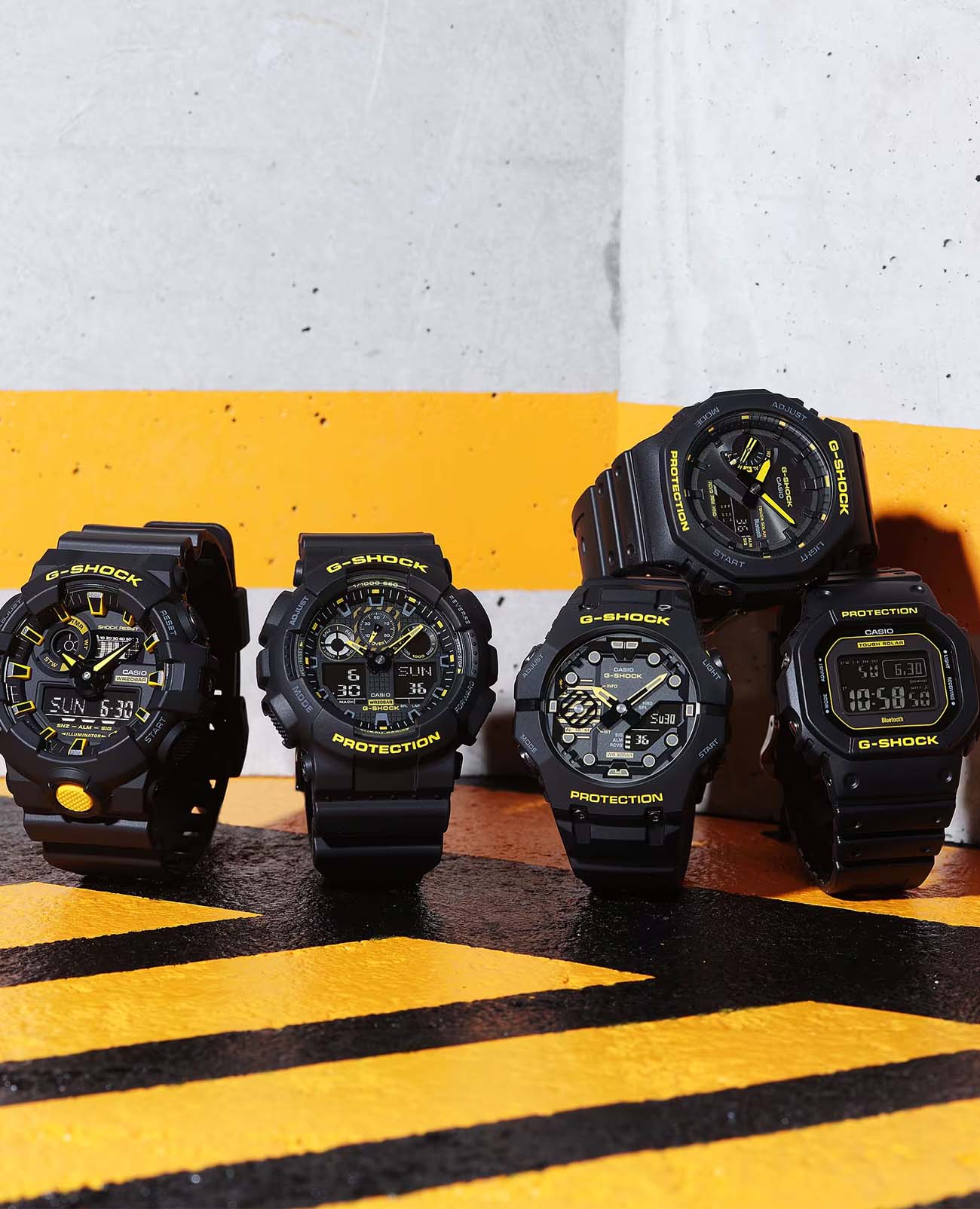 Casio Casio G-Shock GA-100CY-1ADR (GA-100CY-1A) GA-100 — детали корпуса и пластик