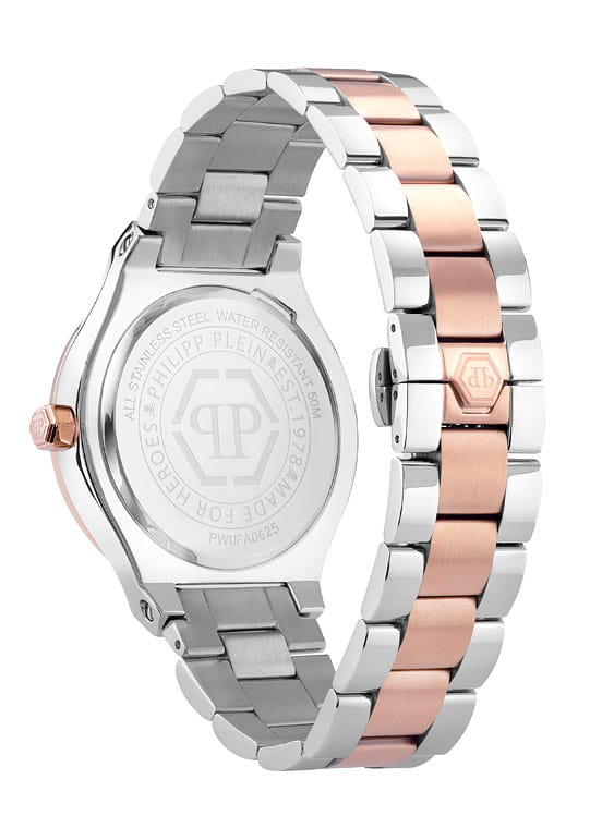 Philipp Plein Philipp Plein Plein Underdog PWUFA0625, the skeleton германия мужские часы на браслете нержавеющая сталь с pvd-покрытием боковой вид