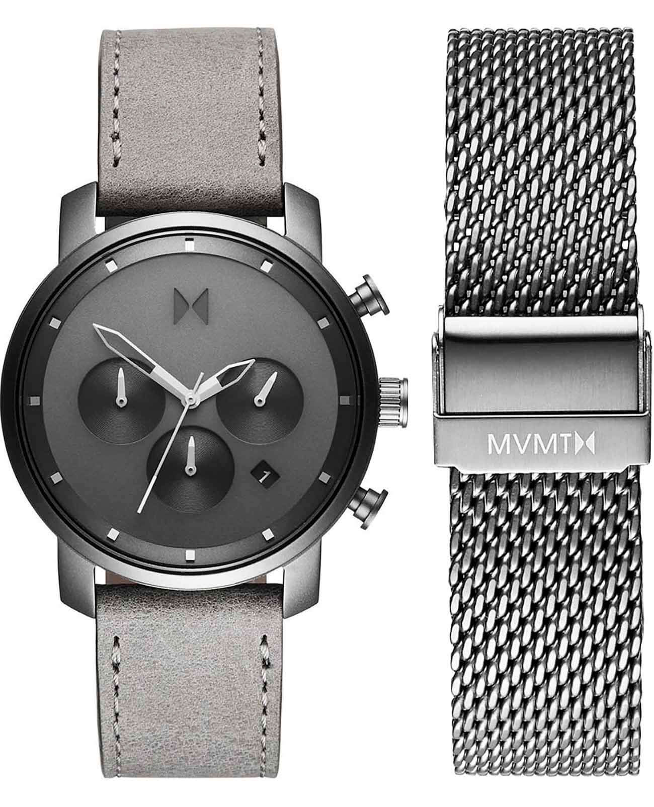 Оригинальные часы MVMT MVMT CBX-MONOCHROME кварцевые калибр механизма  общий вид