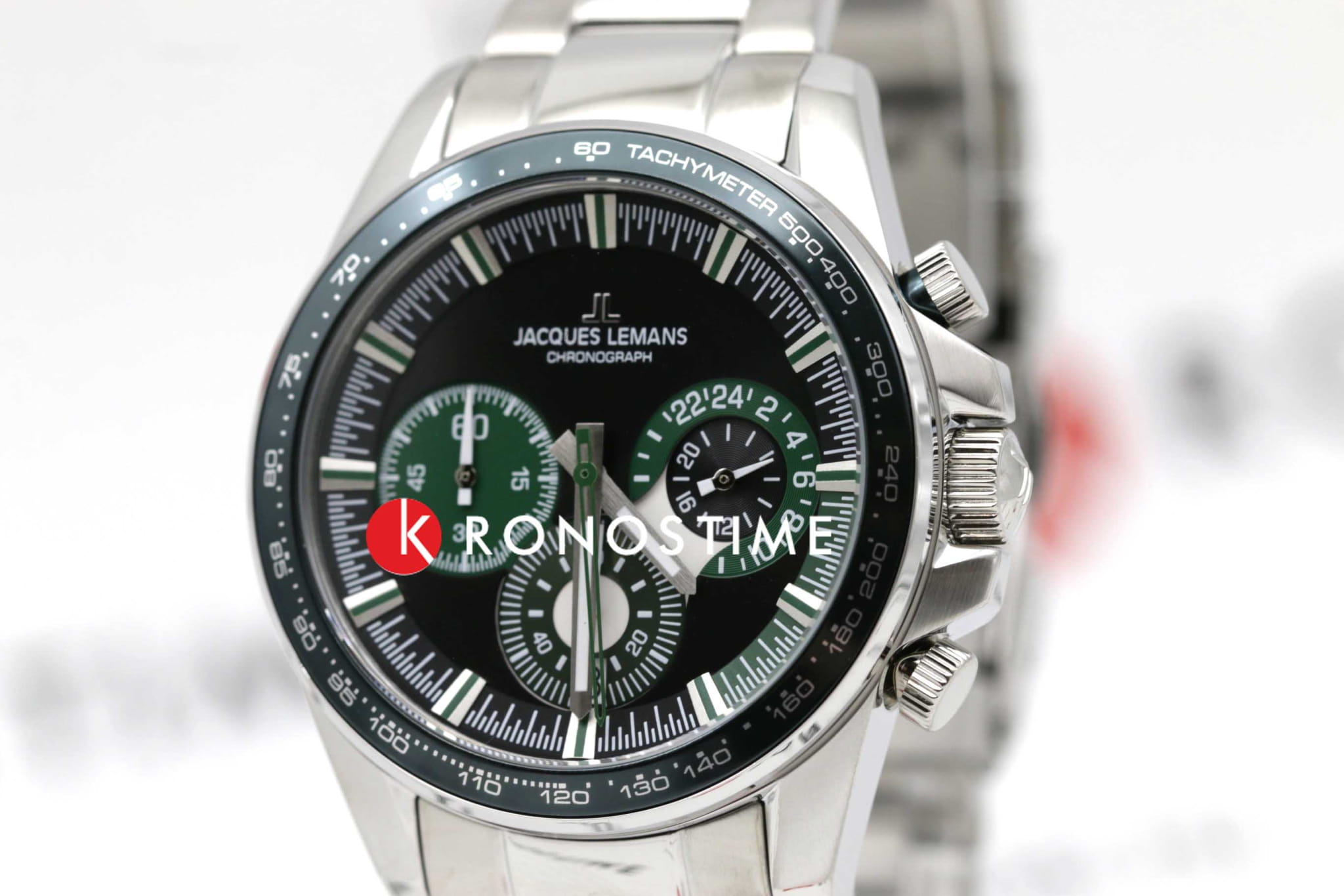 Jacques Lemans 1-2127G мужские часы застежка крупным планом