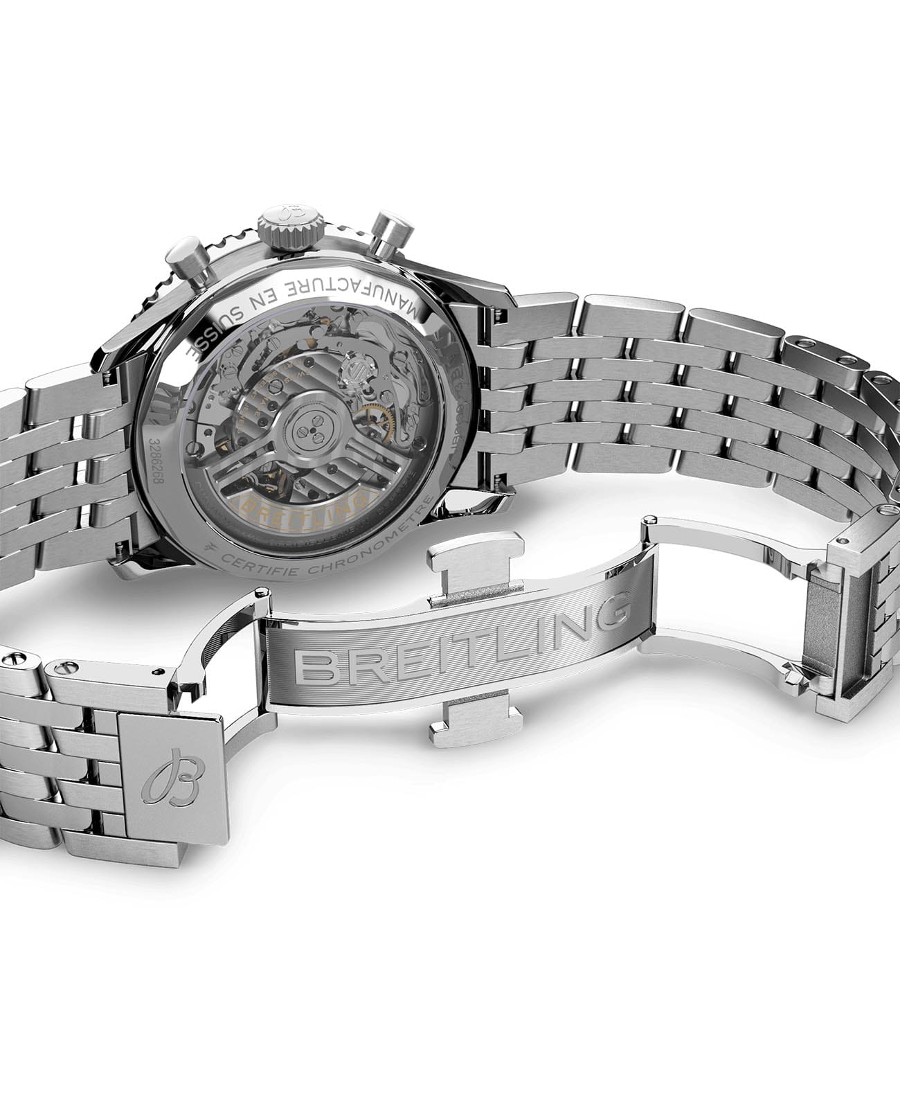 Breitling Breitling Navitimer B01 Chronograph 41 AB0139241C2A1 мужские часы голубой циферблат на запястье