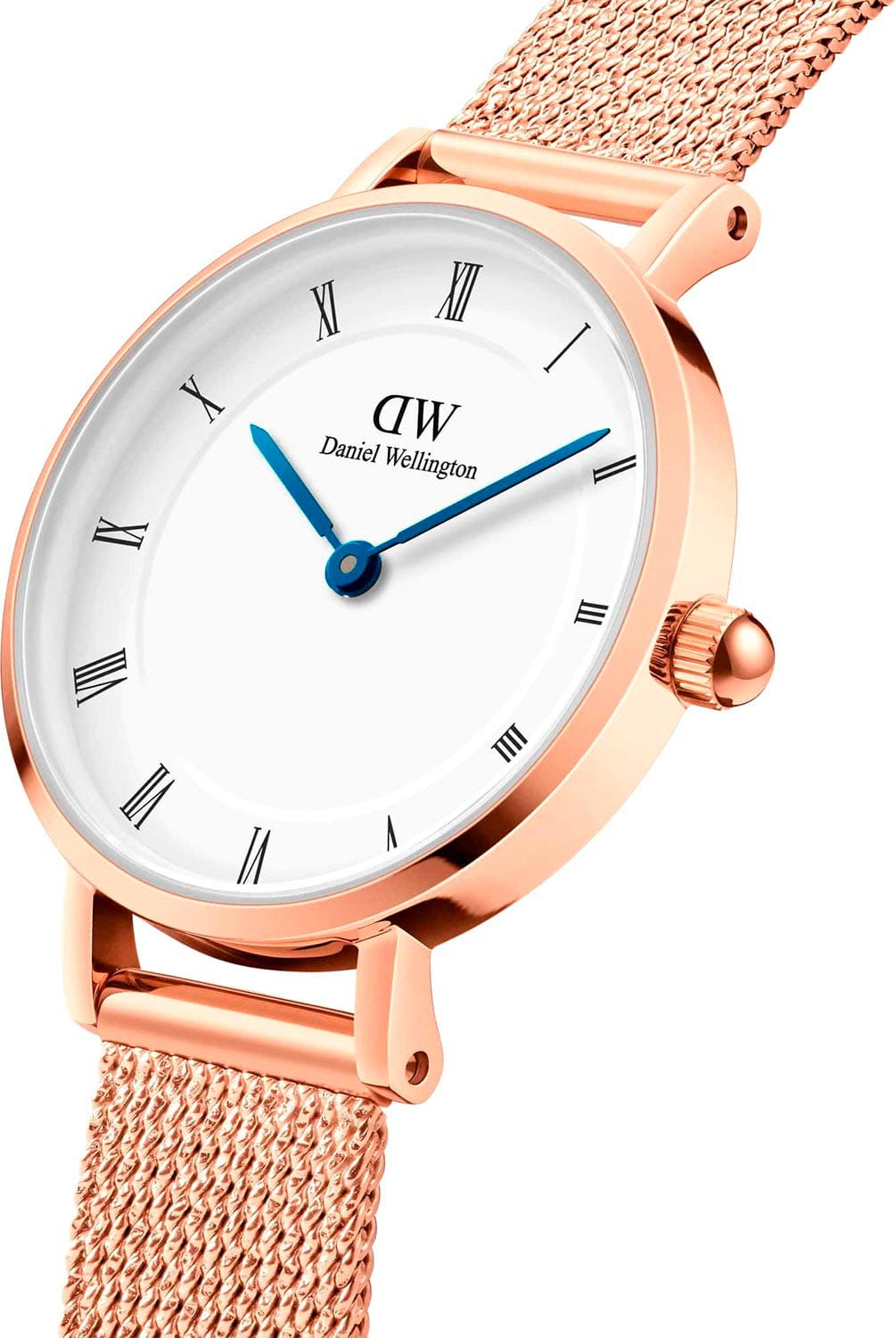 Daniel Wellington Daniel Wellington Petite Roman Numerals DW00100681, petite швеция женские часы на браслете нержавеющая сталь с pvd-покрытием боковой вид