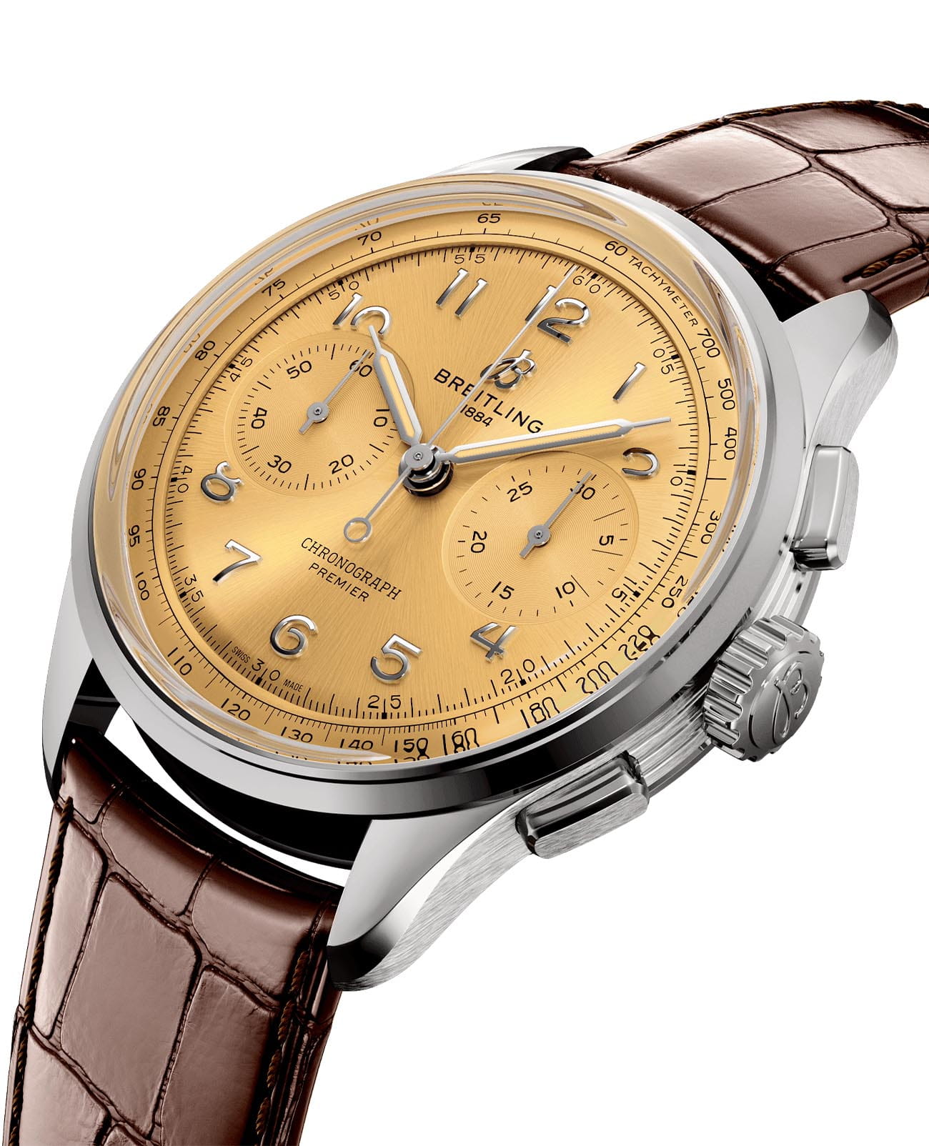 Breitling Breitling Premier B09 Chronograph 40 AB0930F51H1P1 , наручные мужские часы фото под углом