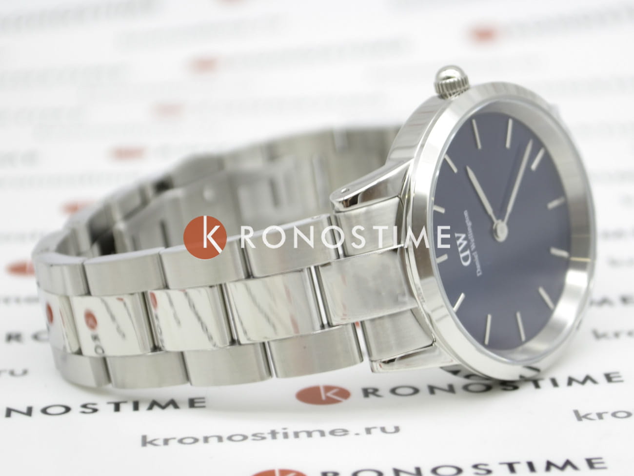 Daniel Wellington Daniel Wellington Iconic Link Arctic DW00100458  - задняя крышка металл сталь корпуса, швеция часы