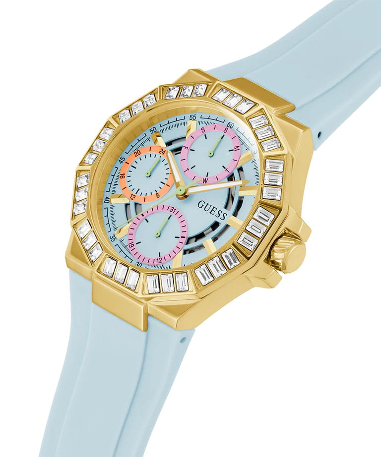 Guess Guess Selena GW0695L1,  сша женские часы на браслете силикон боковой вид