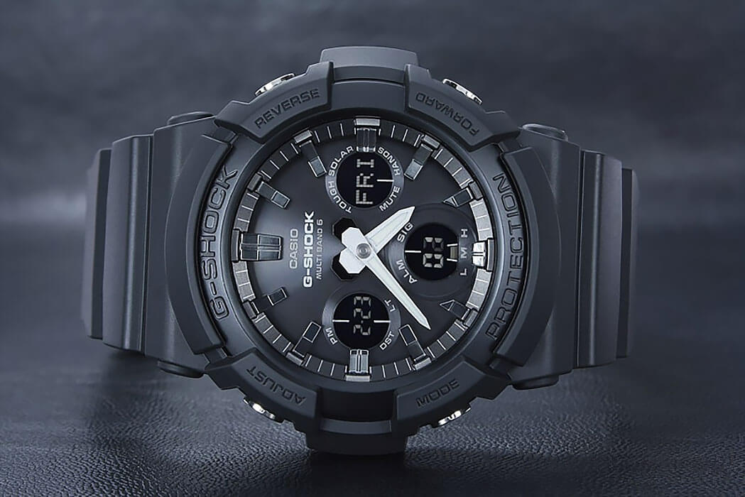 Casio Casio G-Shock GAW-100B-1A япония наручные мужские часы заводная головка с логотипом Casio