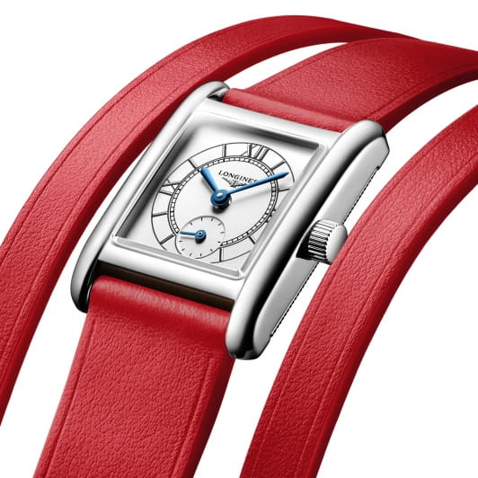 Longines Longines Mini DolceVita L5.200.4.75.3 , наручные женские часы фото под углом