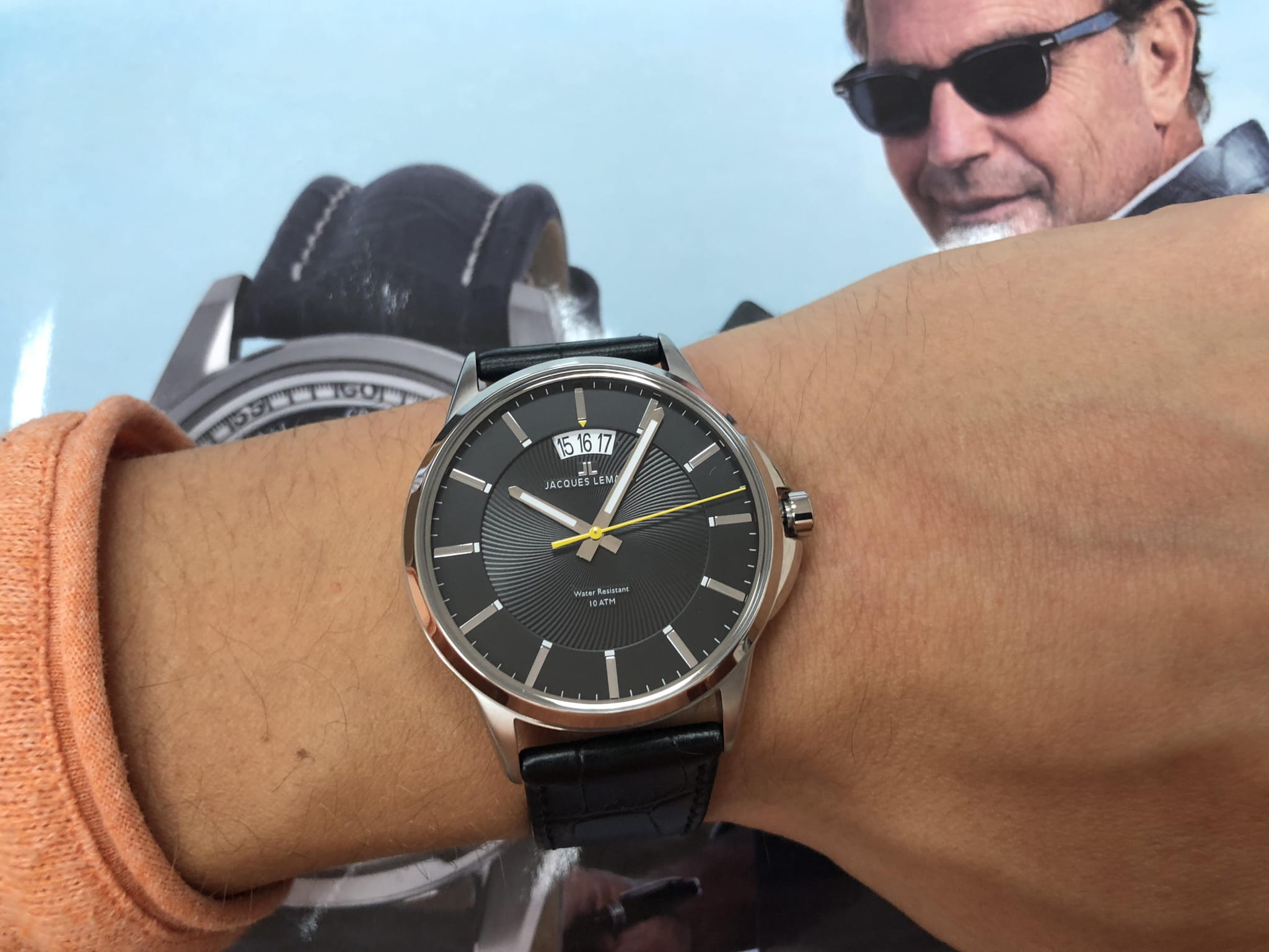 Jacques Lemans Jacques Lemans Classic 1-1540A  - задняя крышка сталь металл корпуса, австрия часы