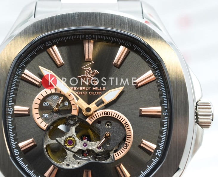 Beverly Hills Polo Club Beverly Hills Polo Club BP3728X.360,  сша мужские часы на браслете нержавеющая сталь боковой вид