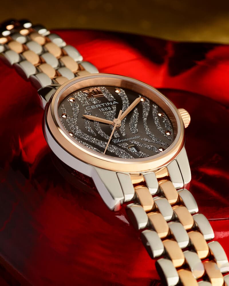 Certina Certina DS-8 Lady C033.051.22.088.00 женские часы черный циферблат на запястье