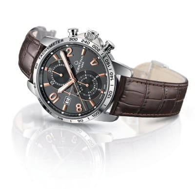 Certina C0344271608701 мужские часы застежка крупным планом