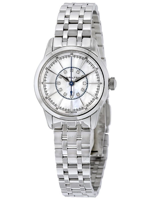 Hamilton Hamilton American Classic RailRoad Lady Quartz H40311191 , наручные женские часы фото под углом