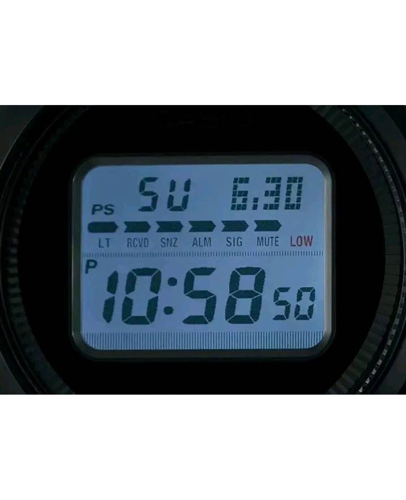 Casio Casio CASIOTRON TRN-50-2ADR кварцевые мужские часы часы крупный план синий циферблата