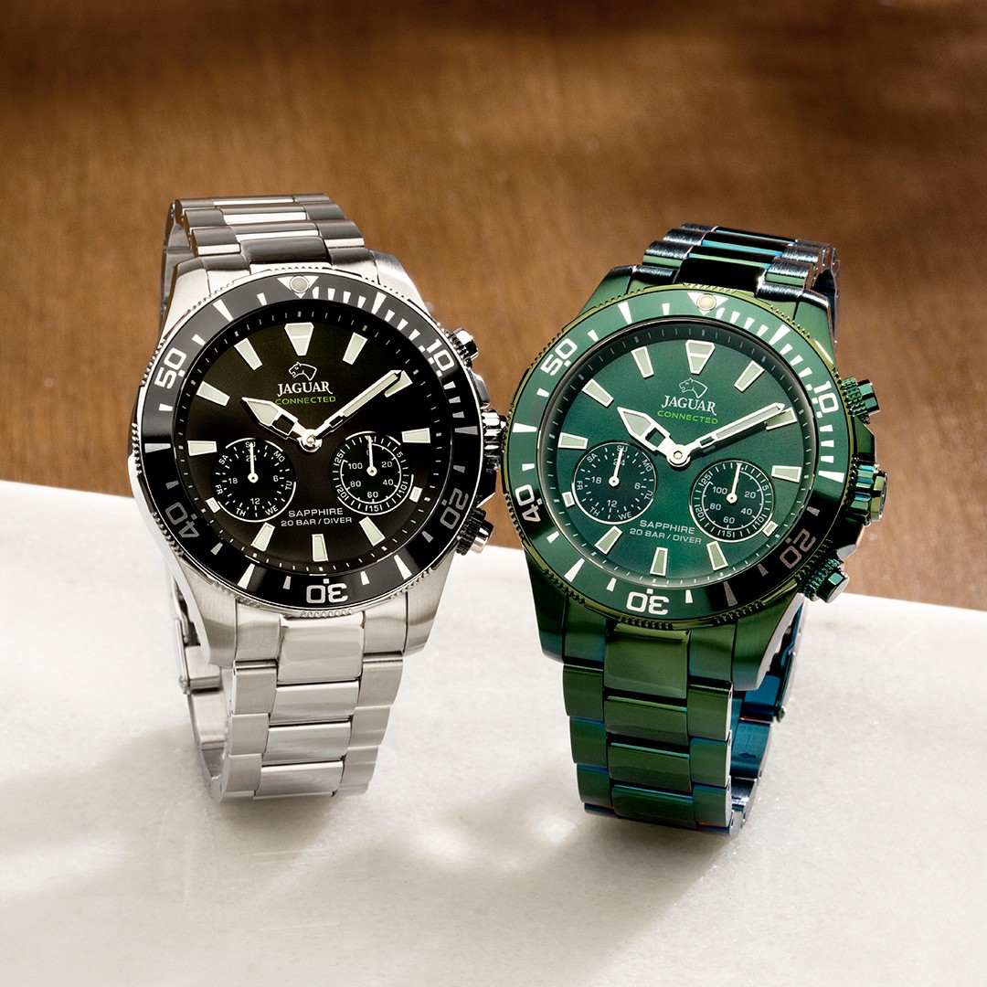 Jaguar Jaguar Connected J888/2 швейцария наручные мужские часы заводная головка с логотипом Jaguar