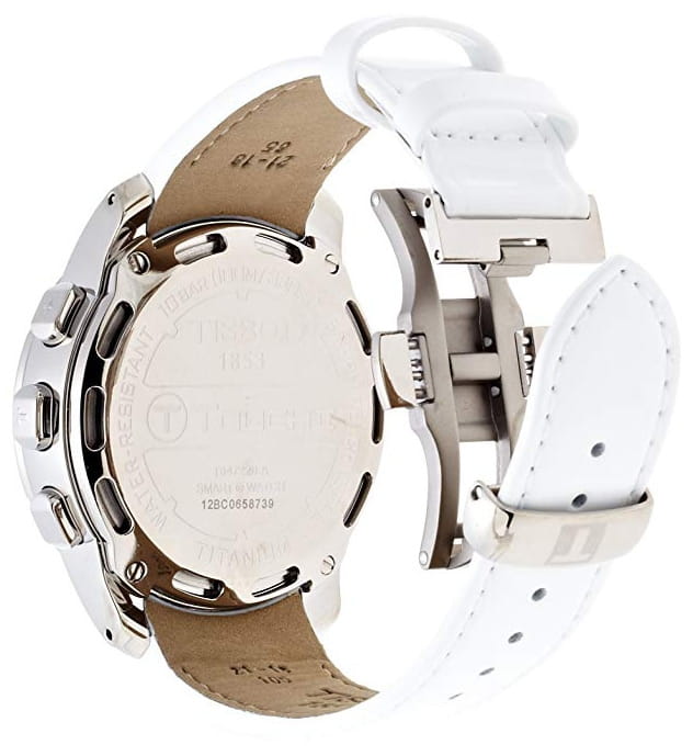 Tissot Tissot T-Touch II Titanium Lady T047.220.46.116.00 женские часы перламутровый циферблат на запястье