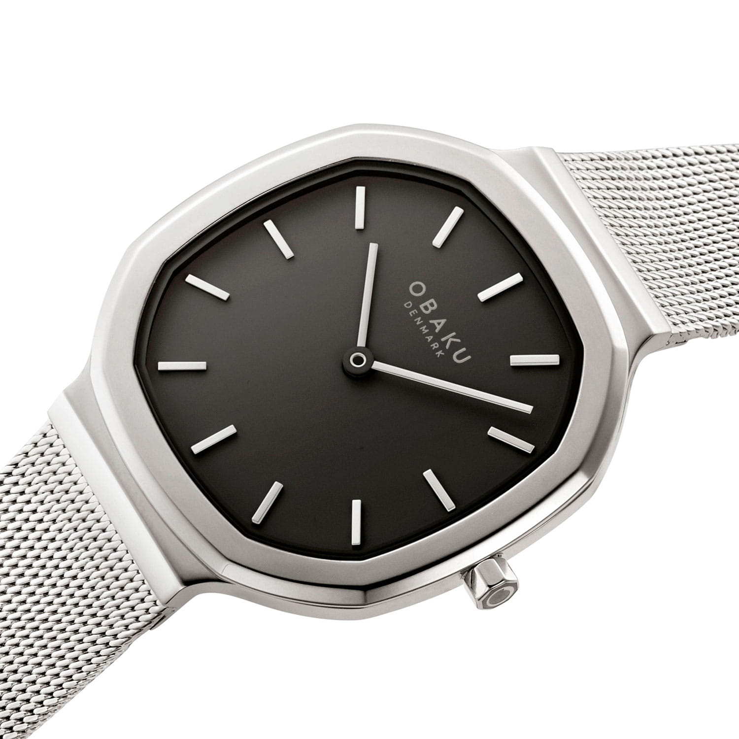 Obaku Obaku Onyx V253LXCBMC кварцевые женские часы часы крупный план черный циферблата