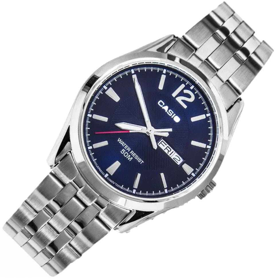 Casio Casio Collection MTP-1335D-2AVDF (MTP-1335D-2A)  - задняя крышка сталь металл корпуса, япония часы