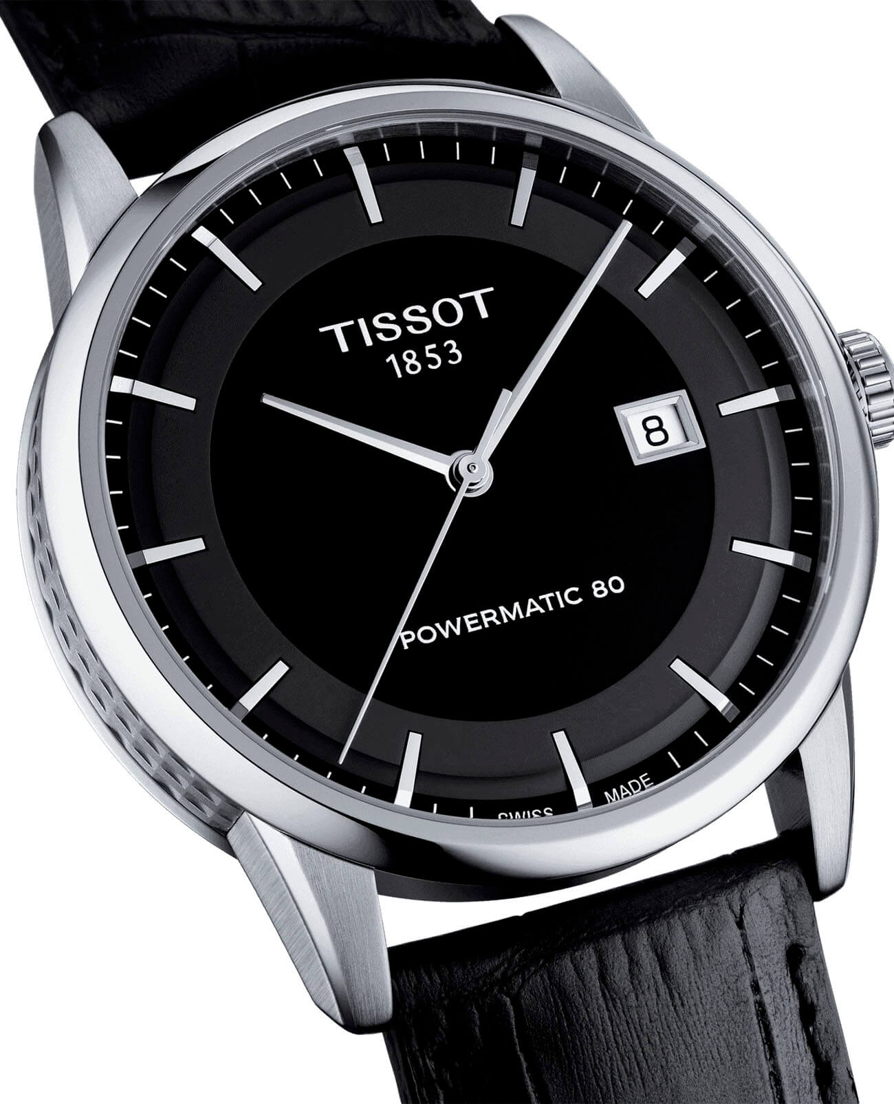 Оригинальные часы Tissot Tissot Luxury Powermatic 80 T086.407.16.051.00 механические калибр механизма powermatic 80.111 общий вид