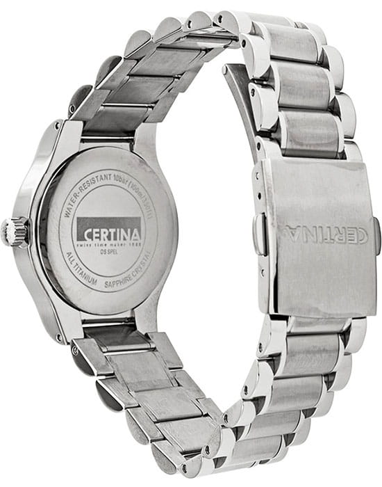 Certina Certina Lady Round C012.209.44.087.00  - задняя крышка титан металл корпуса, швейцария часы