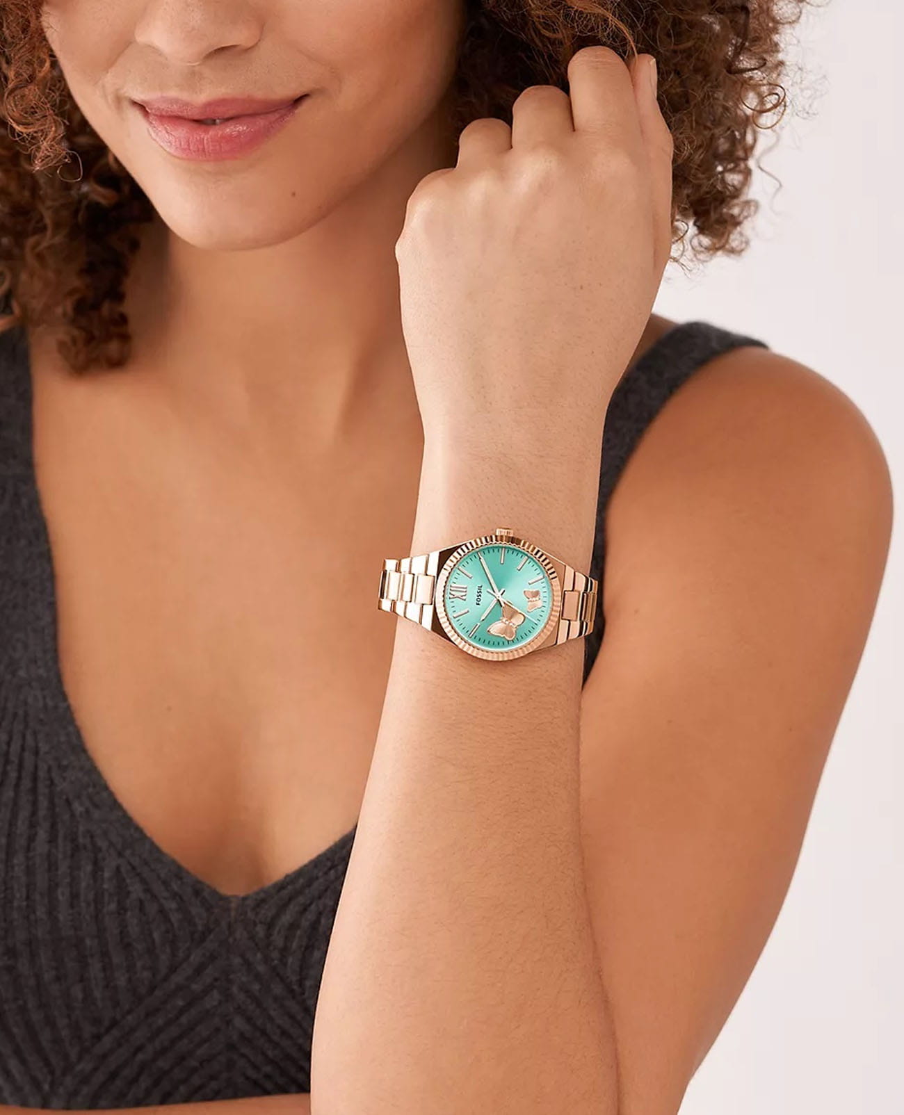Fossil Fossil Scarlette ES5277 , наручные женские часы фото под углом