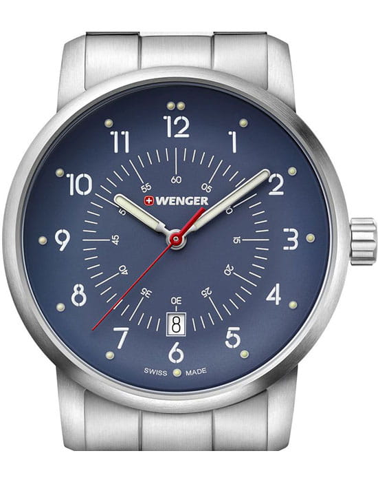 Wenger Avenue 01.1641.118 , наручные мужские часы фото под углом