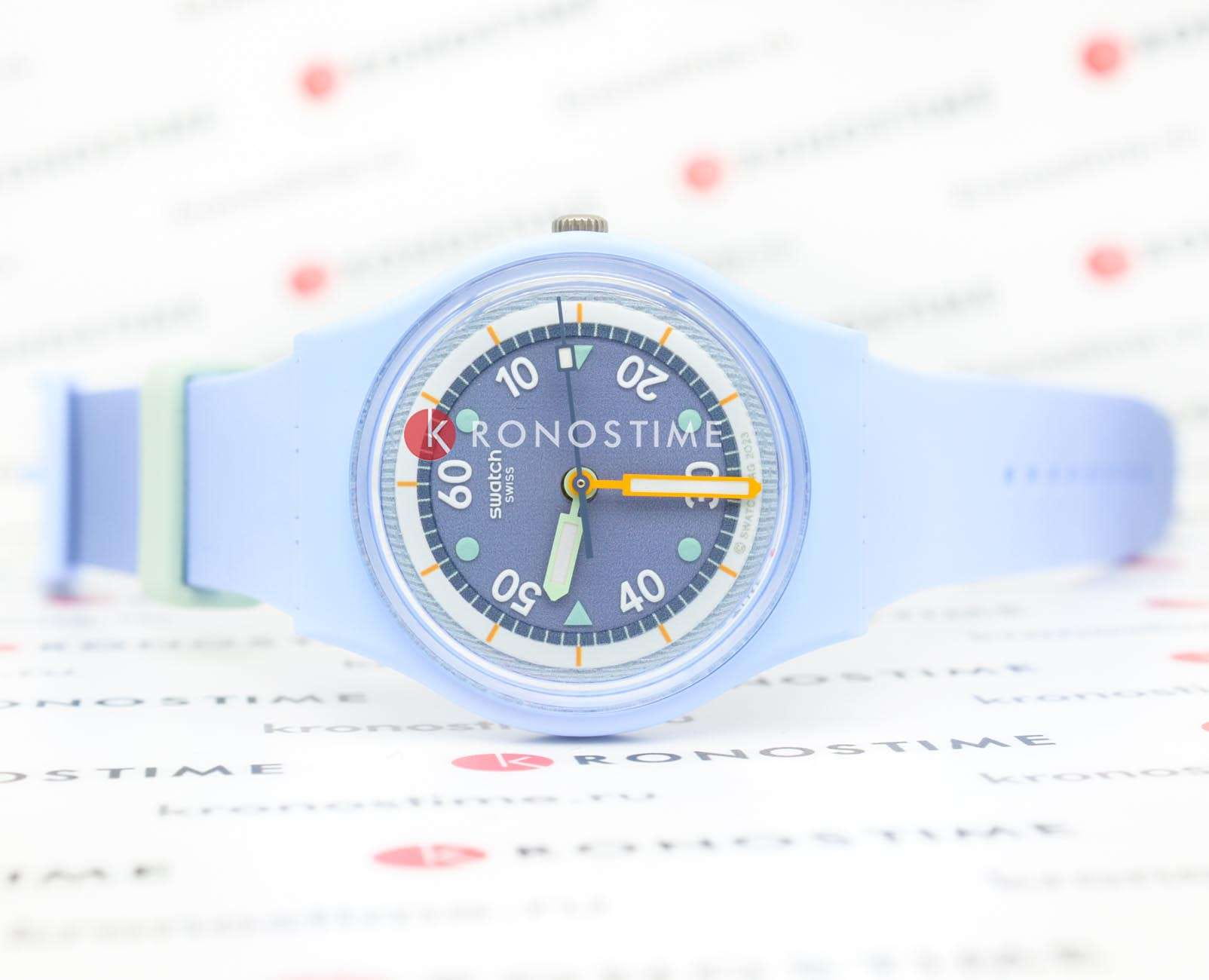 Swatch Swatch Gent Bioceramic Standard SO31L100 , наручные женские часы фото под углом
