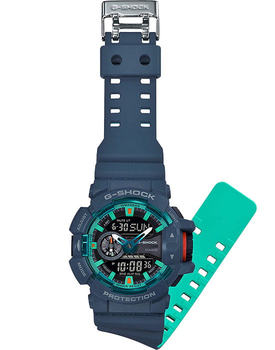 Casio Casio G-Shock GA-400CC-2A GA, наручные мужские часы фото под углом