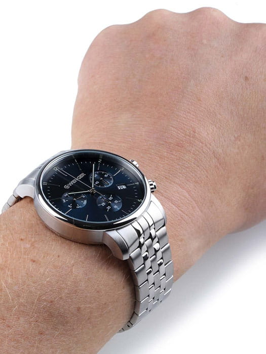 Оригинальные часы  Wenger 01.1743.105 кварцевые калибр механизма  общий вид