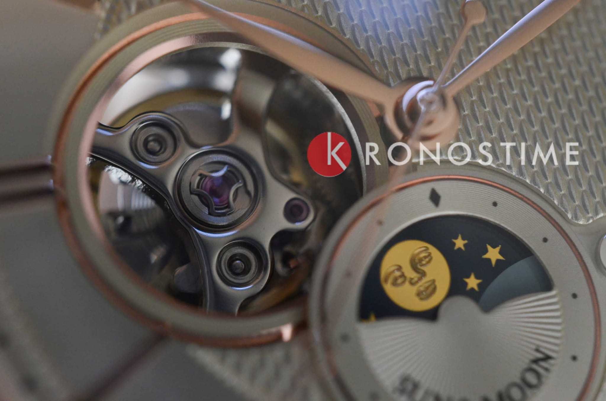 Оригинальные часы Orient Orient Sun & Moon RA-AS0002S (RN-AS0002S) механические калибр механизма f6l24 общий вид