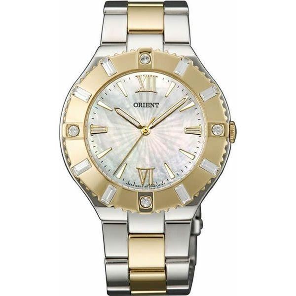 Orient Orient QC0D004W (FQC0D004W)  FQC0D004W  женские часы перламутровый циферблат, браслет  — вид спереди