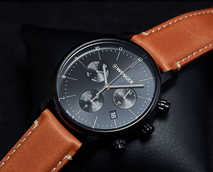 Оригинальные часы  Wenger Seaforce 01.1743.115 кварцевые калибр механизма  общий вид