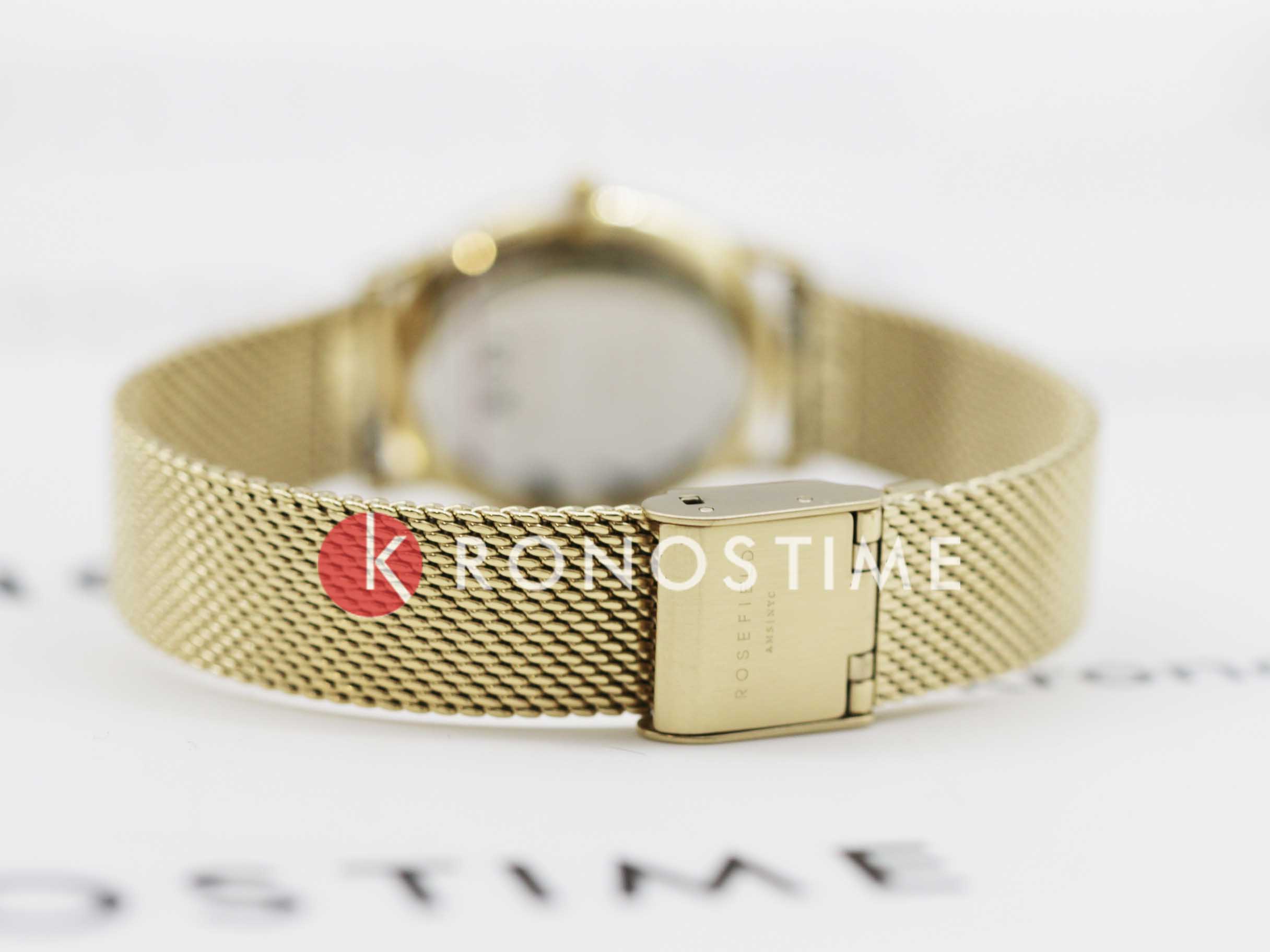 Rosefield Rosefield The Oval OWGMG-OV10 женские часы перламутровый циферблат на запястье