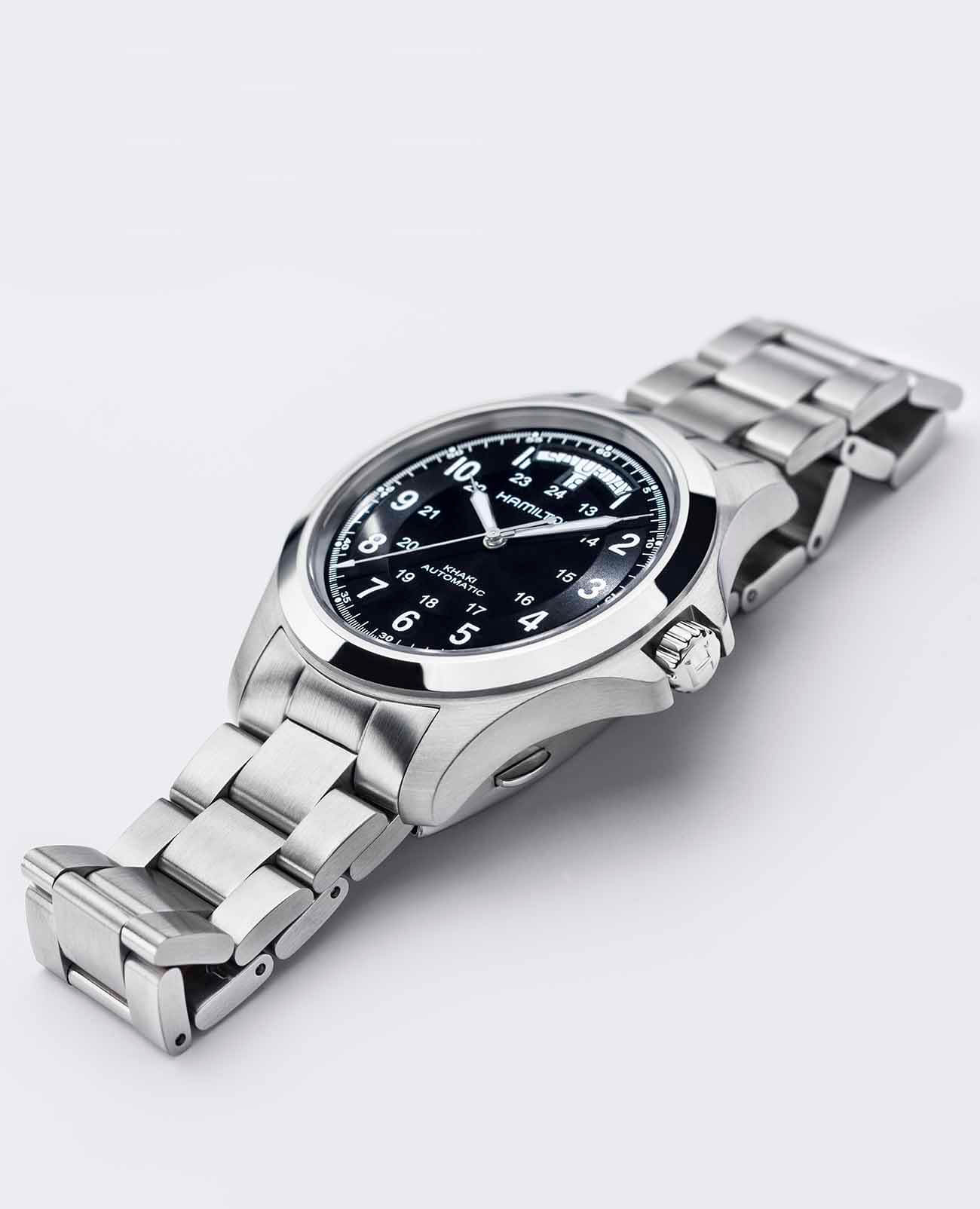 Hamilton Hamilton Khaki Field King Auto H64455133 , наручные мужские часы фото под углом