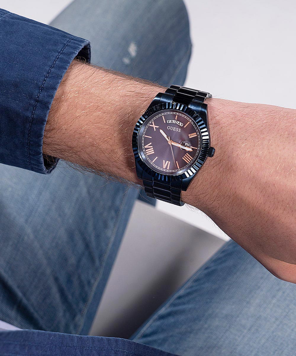 Guess GW0265G9 мужские часы застежка крупным планом