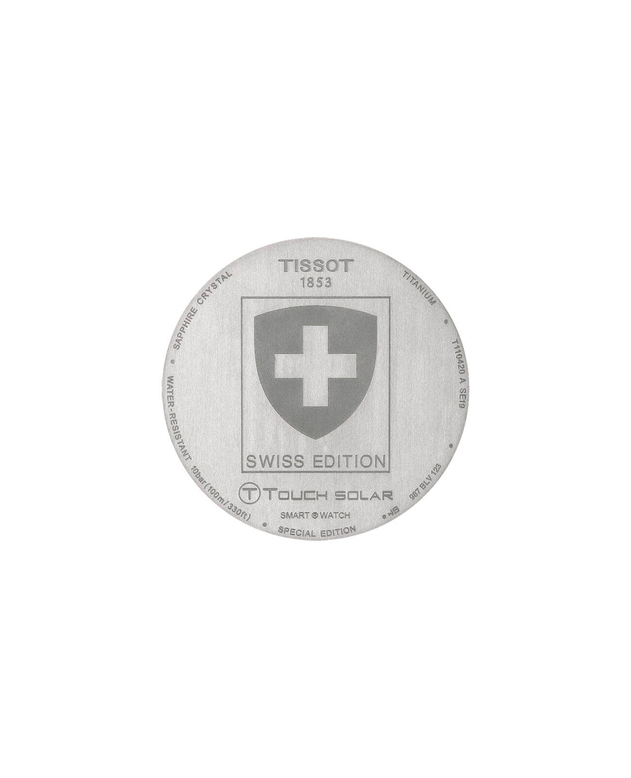 Tissot Tissot T-Touch Expert Solar II Swiss Edition T110.420.46.051.00 T Touch, наручные мужские часы фото под углом