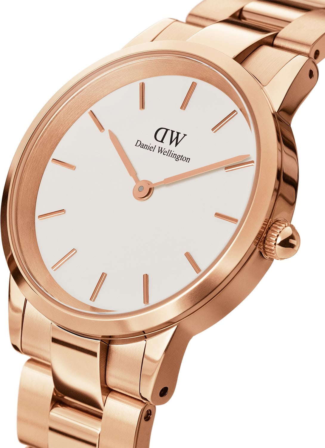 Daniel Wellington Daniel Wellington Iconic Link DW00100213 , наручные женские часы фото под углом