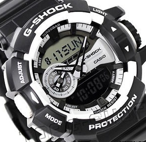 Оригинальные часы Casio Casio G-Shock GA-400-1A электронные калибр механизма  общий вид