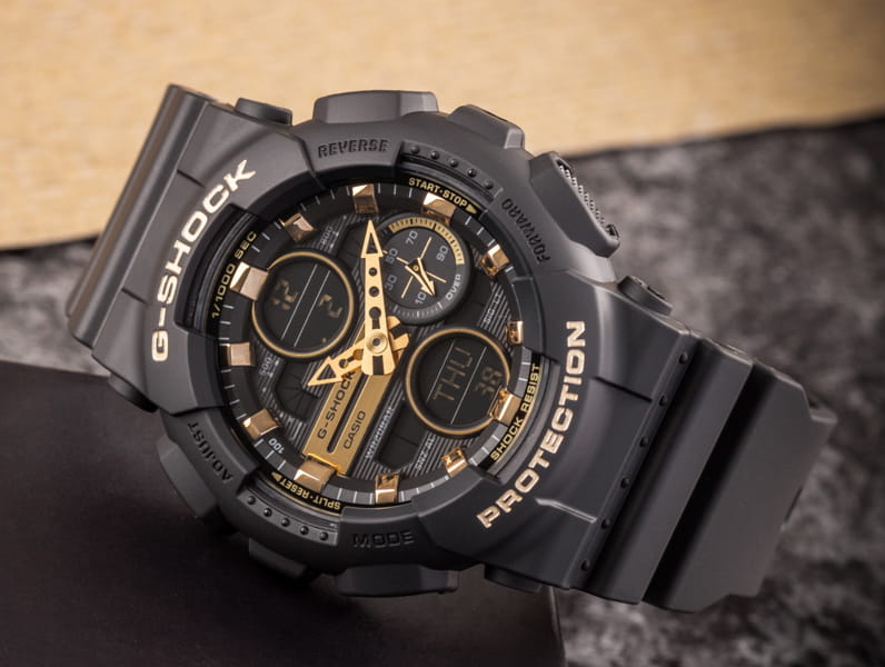 Casio Casio G-Shock GMA-S140M-1ADR (GMA-S140M-1A) GMA-S140M-1A оригинальные женские часы в комплекте с коробкой