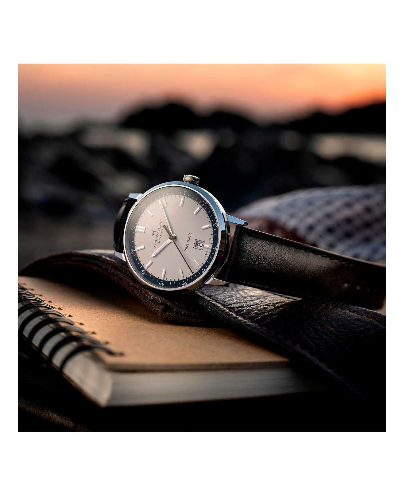 Hamilton Hamilton American Classic Intra-Matic Auto H38425720  - задняя крышка сталь корпуса, швейцария часы