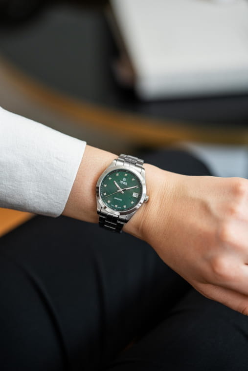 Cover Cover Andara Diamond CO210.03,  швейцария женские часы на браслете нержавеющая сталь боковой вид