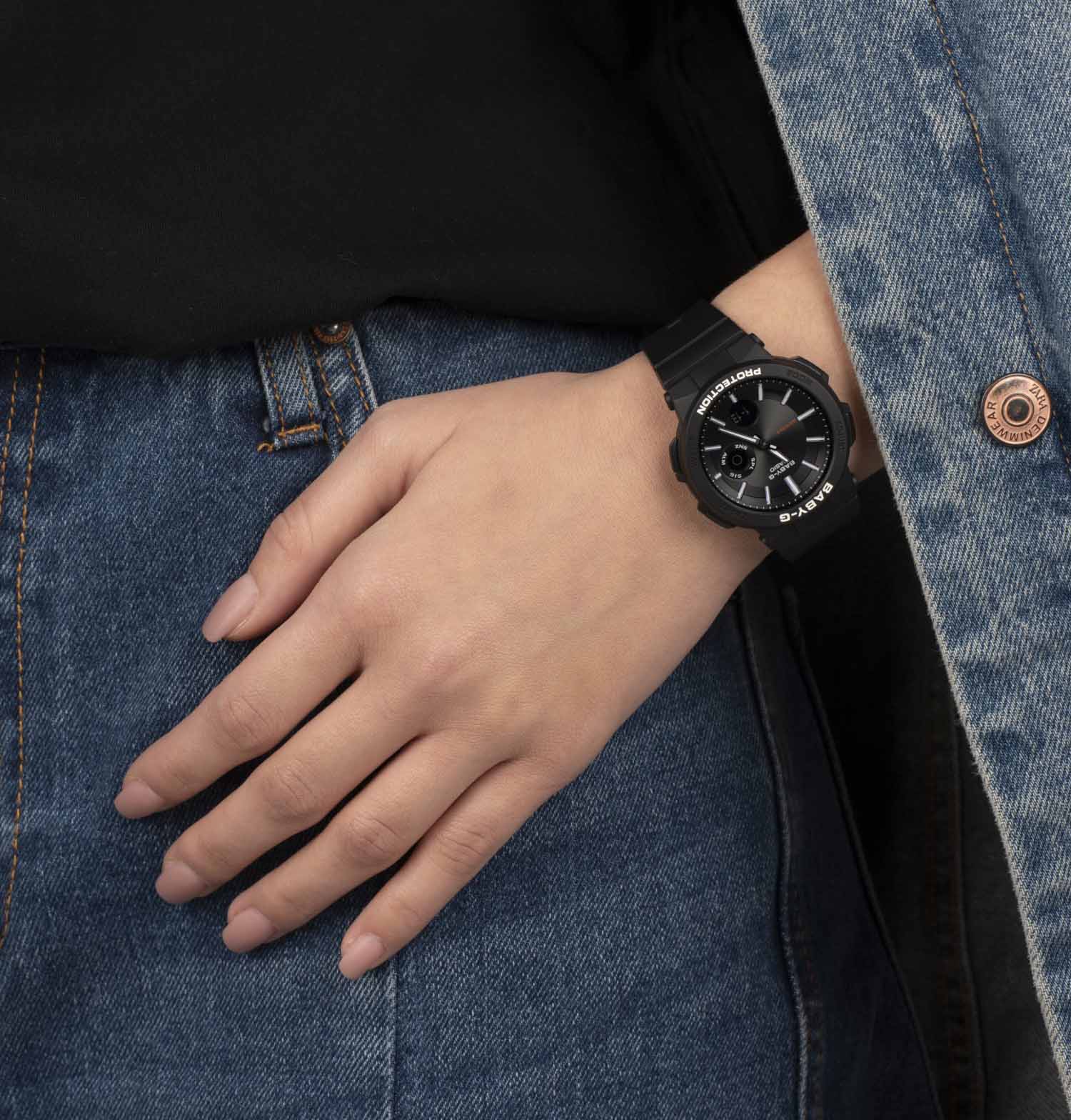 Оригинальные часы Casio Casio Baby-G BGA-255-1A кварцевые калибр механизма  общий вид