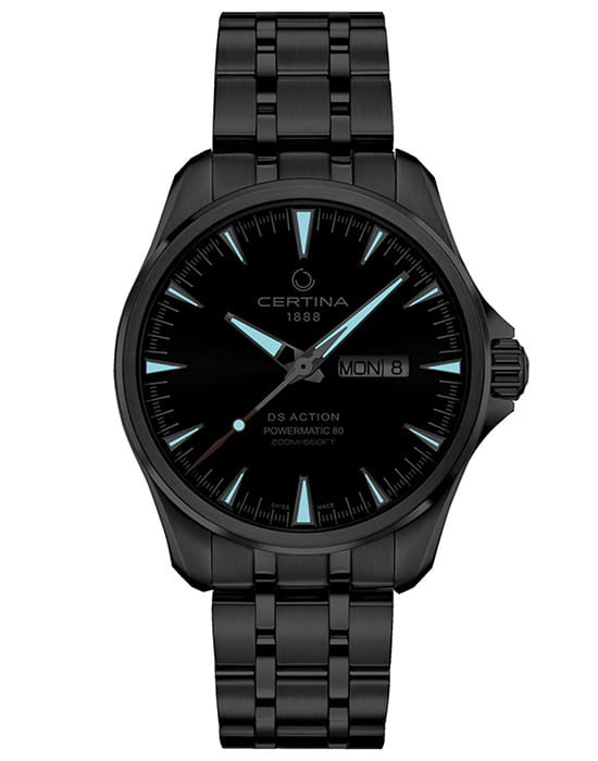 Certina Certina DS Action Day-Date C032.430.11.091.00 DS Action, наручные мужские часы фото под углом