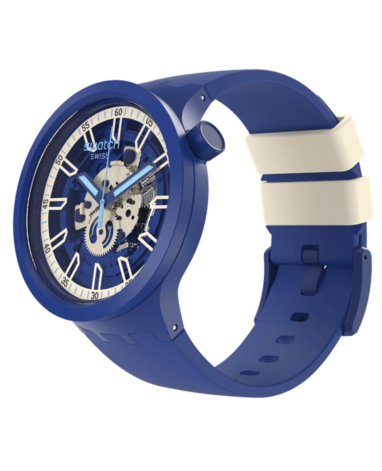 Swatch Swatch Big Bold Lacquered SB01N102  — детали корпуса и силикон