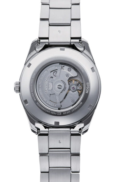 Orient Orient Sun & Moon RA-AK0308L (RN-AK0308L), sun and moon япония мужские часы на браслете нержавеющая сталь боковой вид