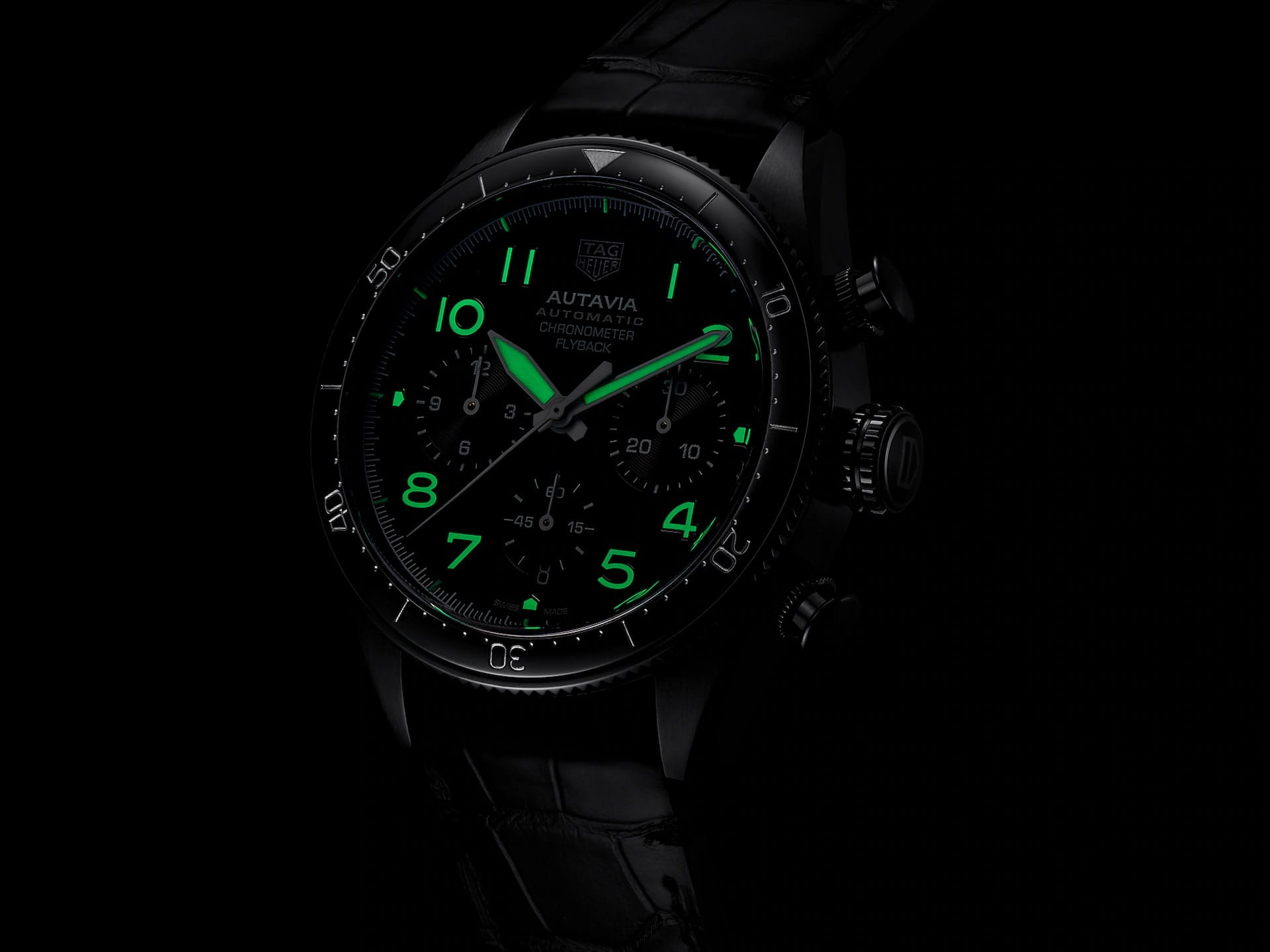 Оригинальные часы TAG Heuer TAG Heuer Autavia CBE511C.FC8280 механические калибр механизма  общий вид